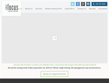 Tablet Screenshot of ifocuslasvegas.com